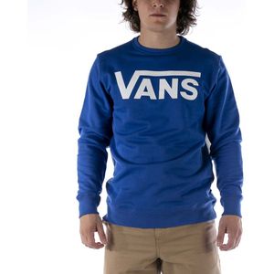 Vans Classic Crew Blauw Ls Sweatshirt - Streetwear - Volwassen