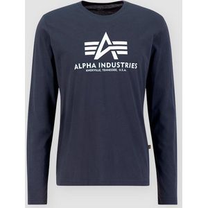 Alpha Industries Basic T - LS Longsleeve / Unisex Navy-M