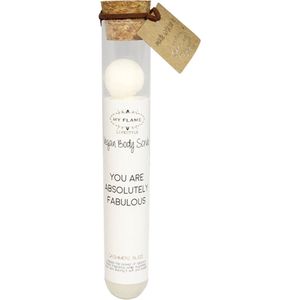 MY FLAME - Vegan Body Scrub balls - You are absolutely fabulous - Geur: Cashmere bliss - 7 scrub balls