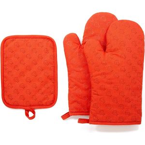 Luxe ovenwanten set – Keukenhulp  Keuken Textiel – Oven Accessiores – Oven Gloves