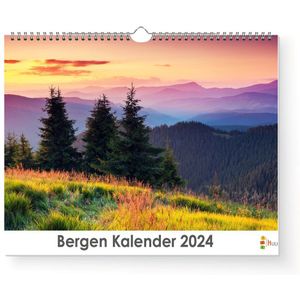XL 2024 Kalender - Jaarkalender - Bergen