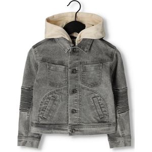 IKKS Veste Denim Jassen Jongens - Zomerjas - Grijs - Maat 116