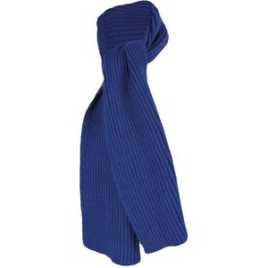 Sarlini - Sjaal kinderen - Unisex - Effen - 2/4 Jaar - Kobalt Blauw