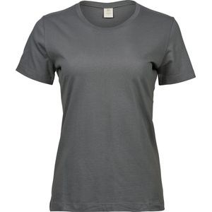Tee Jays Dames/dames Sof T-Shirt (Poedergrijs)