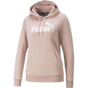 PUMA ESS Logo Hoodie Fleece Dames Trui - Maat S