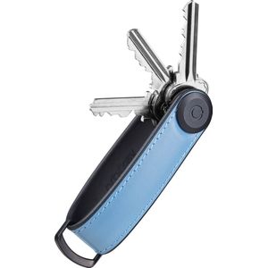 ORBITKEY | Hybrid Leather Key Organizer | Sleutelhanger | Sleuteltasje | Leer | Lake Blue | Blauw