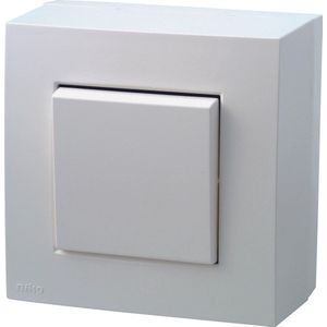 NIKO Original White opbouw wisselschakelaar