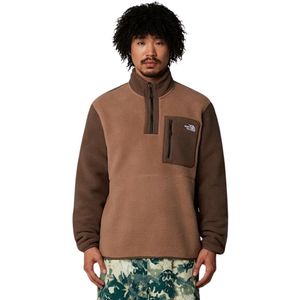 The North Face Yumiori ¼ Zip Casual Sweater Heren Bruin M