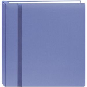 Pioneer Snapload Cloth W/Ribbon Album 12""X12"" (DSL12 BL)
