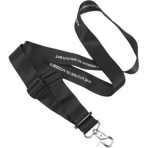Nylon Hangend Nekkoord voor Afstandsbediening met Verstelbare Gesp voor FPV RC-zender (zwart)