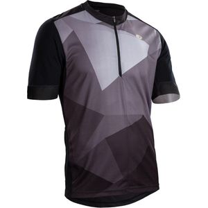 Sugoi Pulse Fietsshirt korte mouwen Heren bruin/zwart Maat XL