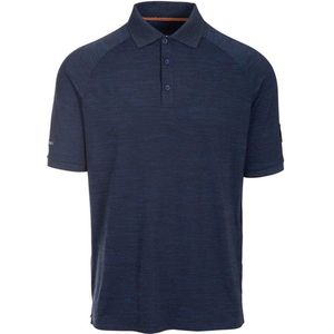 Trespass Kelleth Dlx Polo Met Korte Mouwen Blauw L Man