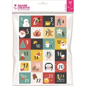 GC Stickervel Advent Kalender A4