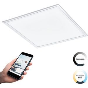 EGLO connect.z Salobrena-Z Smart Plafondlamp - 45 cm - Wit - Instelbaar wit licht - Dimbaar - Zigbee