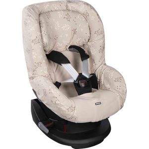 Dooky Seat Cover Groep 1 Autostoel hoes - Romantic Leaves Beige