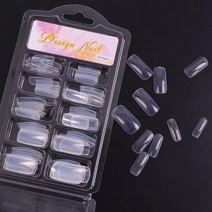 LOUZIR Nageltips set - Transparant - 100 Stuks Transparant - French Nail Art Acryl Nagels en Gelnagels