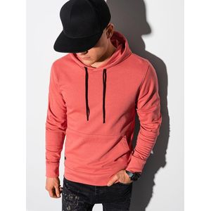 Ombre - heren hoodie koraal - B1154-11