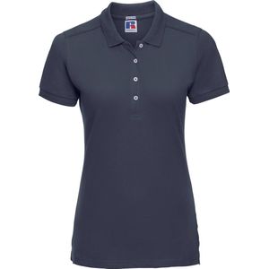 Russell Dames/dames Stretch Short Sleeve Polo Shirt (Franse marine)