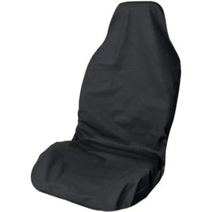 Myvora - Autostoelhoes - Stoelhoes Auto - Monteurshoes - Water- en Olie afstotend - Universeel - Verstelbare Riemen met Gesp - Zwart