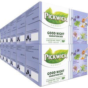 Pickwick Herbal Good Night Variatiebox Kruidenthee - 12 x 20 theezakjes