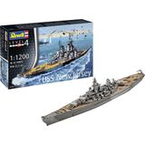1:1200 Revell 05183 Battleship USS New Jersey Plastic Modelbouwpakket