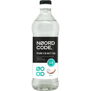 NoordCode Pure C8 MCT-Olie - 100% Kokosolie - 500 ml