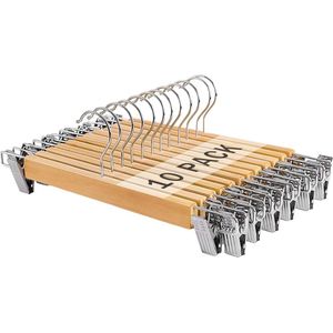 Kleerhangers, ruimtebesparend, 2 stuks, antislip kastorganizer voor overhemden, 5-in-1, multifunctioneel, voor broeken, truien, pak, rok, jeans.