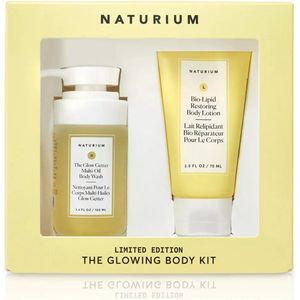 Naturium The Glowing Body Holiday 23' Skincare Kit Gift Set - Douche gel - Badmiddel - Huidverzorginggeschenksset - Body Wash - Bodylotion - Bad en Douche - Cadeau