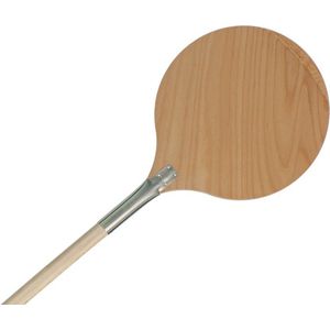 Lilly Houten Pizzaschep Rond - Ø 40 cm – 170 cm lang
