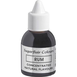 Sugarflair 100% Natuurlijke Smaakstof - Rum - 30ml - Aroma