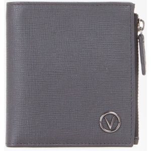 VALENTINO Leren Portemonnee Plama Wallet Nero Zwart