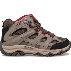 Merrell Moab 3 Mid WP Wandelschoenen voor Kids - Rood - Maat 36