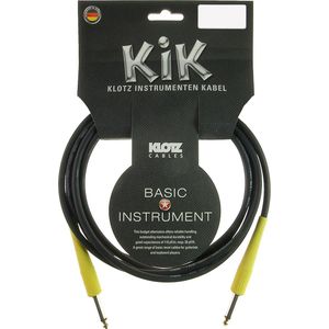 Klotz KIKC1.5PP5 instrumentkabel 1,5 m - Kabel voor instrumenten