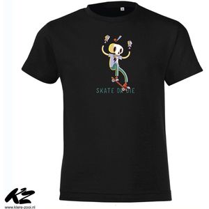 Klere-Zooi - Skate or Die #5 - Kids T-Shirt - 128 (7/8 jaar)