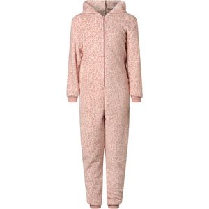 Cocodream meisjes onesie fleece | MAAT 176 | Panter | roze