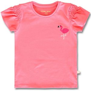 Lemon Beret t-shirt meisjes - fuchsia - 152919 - maat 122