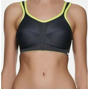 Freya active Soft Cup Sportbh - 90D - Charcoal lime