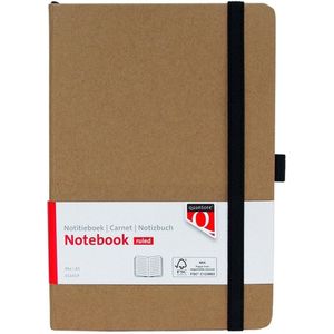 3 x Notitieboek Quantore - A5 - lijn - kraft