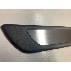 Instaplijsten voor Hyundai Tucson NX4 2020 (5 deurs) - Kras bescherming - Set van 4 - Zwart/metallic