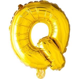 ballon - 100 cm - goud - letter - Q
