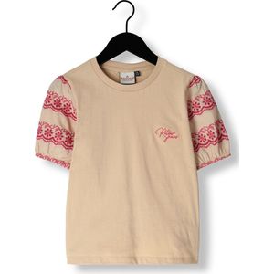 Retour Xena Tops & T-shirts Meisjes - Shirt - Beige - Maat 116