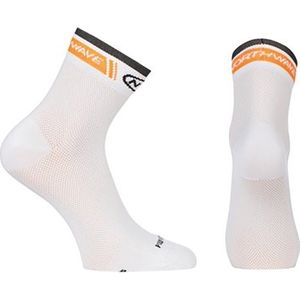 NORTHWAVE Logo High Socks White Orange