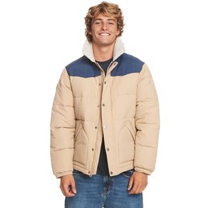 Quiksilver The Puffer Jasje Beige M Man