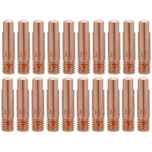20 stuks koperen contactpunten voor MIG/MAG lasapparaat Binzel 15AK - 1.0mm