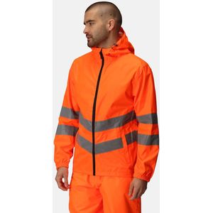 Regatta Pro Hi-Vis Packaway Jacket RG497 - orange - XXL