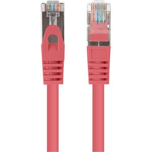 Lanberg - Set van 10 Cat.6 FTP Ethernet-netwerkkabel 0,5 m Rood PCF6-20CC-0050-R