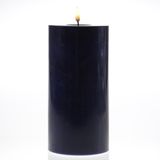Luxe LED kaars -  Royal blauwLED Candle 5 x 20 cm - net een echte kaars! Deluxe Homeart