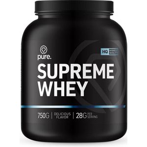 PURE Supreme Whey - bosvruchten - 750gr - eiwitshake - wei protein - koolhydraatarm - whey eiwit - eiwitten