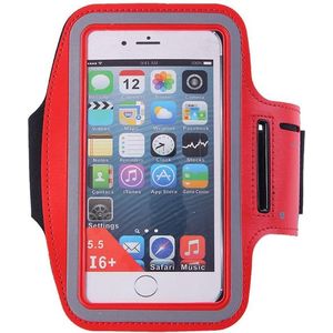 Hardloop Armband Telefoon | Geschikt voor Samsung Galaxy S20| Hardloop Armband | Sport Hardloopband | Hardloop Telefoonhouder | Rood