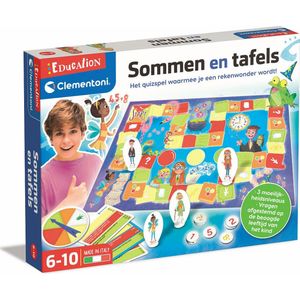 Clementoni Spelend Leren - Sommen en Tafels